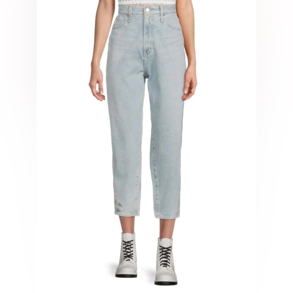 NWT - Adriano Goldshmied Renn High Rise Barrel Jeans - Size 30R - Picture 1 of 4